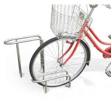 サイクルラック オールステンレス 駐輪場向け 自転車スタンド 自転車止め 自転車スタンド 自転車 サイクルラック