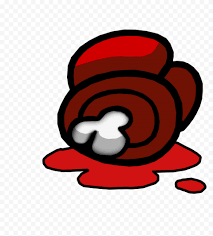 The play dead mod for among us allows impostors to disguise themselves as a dead body. Hd Red Among Us Crewmate Character Dead Body With Blood Png Citypng