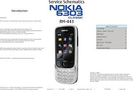 Nokia 6303 Classic RM 443 Service ...