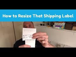 Fill in the required information and generate a shipping label on the spot. How To Reduce Or Increase The Size Of Your Shipping Labels On Ebay Youtube