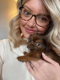 My little rose bud "Rosie" running a few errands with me!