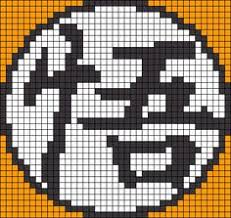 Alpha Friendship Bracelet Pattern 19436 Alpha Patterns Anime Pixel Art Pony Bead Patterns