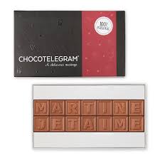 Présent idéal pour la fête des mères ou encore un anniversaire ! Messages En Chocolat Chocotelegram Yoursurprise