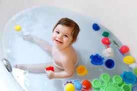 Playing in the bath with your toddler and providing her with lots of props like pitchers, cups and books boosts her learning and nurtures her bond with you. 7 Tips To Help Your Toddler Overcome Bath Time Fears Parenting News The Indian Express