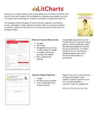 My students can't get enough of your charts and their results have gone through the roof. Pride And Prejudice Comprehension And Analysis Bundle By Litcharts