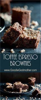 Toffee Espresso Brownies Recipe Espresso Brownies Dessert Recipes Coffee Dessert
