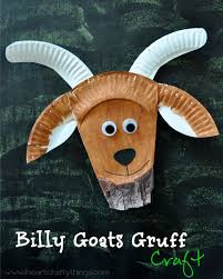 Three Billy Goats Gruff Craft Billy Goats Gruff Farm Kids Farm Animal Crafts