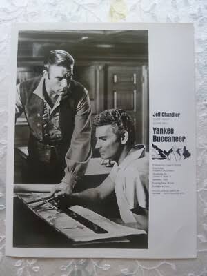 YANKEE BUCCANEER 8x10 b/w Press Photo / Scott Brady & Jeff Chandler | eBay