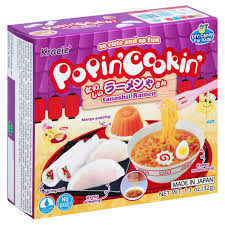 The others may have tasted like a normal candy but this one tastes like mochi! Kracie Popin Cookin Tanoshii Ramen Shop Candy At H E B