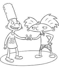Make a coloring book with hey arnold! Pin On Art Drawings