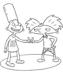 Make a coloring book with hey arnold! Pin On Art Drawings