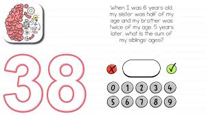 Brain Test Level 38 Walkthrough Youtube