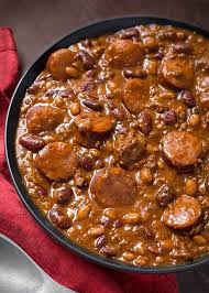 It is just as yummy without the beef and tomato sauce. Instant Pot Cowboy Beans Simply Happy Foodie