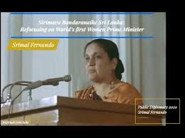 Pronunciation of sirimavo bandaranaike with 3 audio pronunciations, 1 meaning, 2 translations, 2 sentences and more for sirimavo bandaranaike. Hon Sirimavo Bandaranaike Refocusing On World S First Women Prime Minister Dr Srimal Fernando Youtube