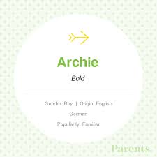 Archie Baby Names And Meanings Hispanic Baby Names Names With Meaning