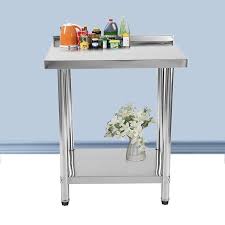 stainless steel kitchen work bench