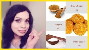 Difference between White Sugar Brown Sugar and Jaggery