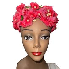 Las mejores ofertas en Red tocados y tocados para Mujeres