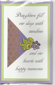 Birthday Sentiments For Daughter Handmade Greeting Card Birthday Daughter By Joniquecards 5 00 Birthday Greeting Cards Greeting Cards Handmade Christening Cards
