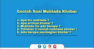 Check spelling or type a new query. Contoh Soal Mubtada Khobar