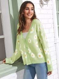 3,000+ vectors, stock photos & psd files. Button Front Daisy Floral Pattern Cardigan Shein Eur