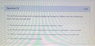 Travel on a budget in madrid, barcelona, and granada updated 09/30/19 if you're on a tight budget or just looking for something fun and. Solved Question 31 1 Pts The Permissive Parenting Style Is Chegg Com