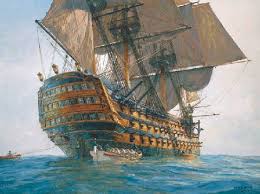 Geoff Hunt Limited Edition Print H M S Victory Scrimshaw Gallery Old Sailing Ships Ship Paintings Sailing Ships