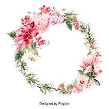 Beautiful Flower Wreath With Leaves Free Vector Design Flower Wreath Red Png Transparent Clipart Image And Psd File For Free Download Watercolor Flower Wreath Floral Wreath Drawing Floral Wreath Watercolor