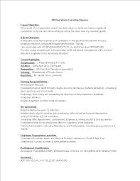 Many free word resume templates online come with shady advertisements. Hr Operations Executive Resume Templates At Allbusinesstemplates Com