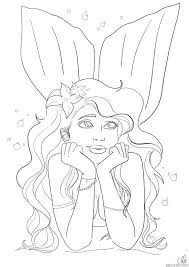 Mermaid Coloring Pages In 2020 Mermaid Coloring Pages Coloring Pages Mermaid Coloring