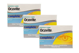 Ocuvite Complete Bausch Lomb 60 Kapsul 3lu Paket 271 00 Tl Goz Sagligi Icin