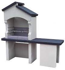 En pierre, le barbecue fixe se fond aisément dans votre extérieur. Barbecue Fixe Atrium Syracuse Castorama