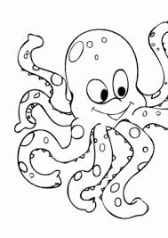 Free printable octopus coloring pages. Octopus Cartoon Animals Coloring Pages For Kids Printable Free