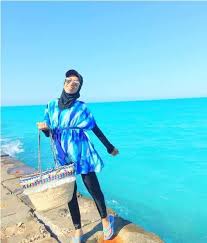 Burkini Swimming Suits Swimwear Fashion Hijabi Fashion Summer Muslim Swimwear