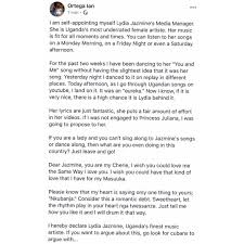 Maybe you would like to learn more about one of these? Lydia Jazmine On Twitter Thank You Mr Ortega Ian