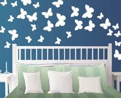 Best White Wall Decals That Look Great On Darker Walls Wall Decals Flower Wall Decals Light Purple Walls