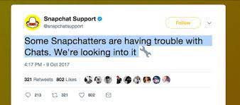 Metro.co.uk tested out snapchat on both an android and ios device this morning (july 30) and found no issues. Snapchat Mention Not Working