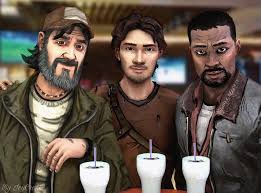 Maybe you would like to learn more about one of these? The Walking Dead Game Lee Kenny And Luke By Icycroft On Deviantart