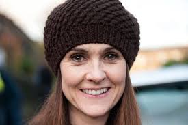 She found fame as a teenager playing Damon Grant's girlfriend in Brookside,  and now,