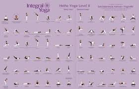 Integral Yoga Hatha Level 2 Poster Integral Yoga Hatha Yoga Hatha Yoga Sequence