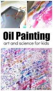 Oil Painting For Kids Science Art Projects Collaborative Art Projects For Kids Art Activities For Toddlers
