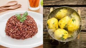 Nasi merah dan kentang rebus banyak dipilih sebagai asupan karbo saat diet. Nasi Merah Vs Kentang Rebus Baik Mana Untuk Diet