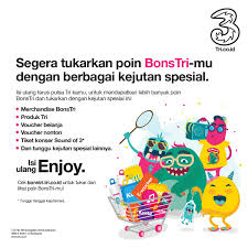 Jika sudah mengeceknya kamu bisa menukarkan poin bonus tri sesuai dengan selera kamu, ada dua cara yang sebenarnya sama. Facebook