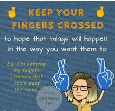Where does this idiom originate from? Idioms Lesson 12 To Keep Ones Fingers Crossed Cute766