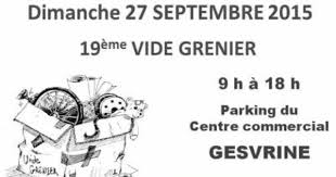 Affiche 19eme Vide Grenier Organise Par L Vide Grenier La Chapelle Sur Erdre Semainier A Imprimer