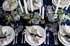 Also get advice on what wines to pour, classic cocktail recipes to serve, and how to create a. Navy And Neutrals Dinner Party Lemon Thistle