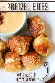 Pretzel Bites Recipe Recipes Buttered Vegetables Snacks