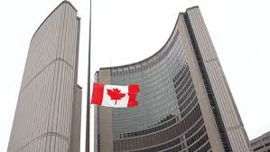 1.3 where to fly your canadian flag. Canadian Flag Flying At Half Mast Stock Footage Video 100 Royalty Free 8338102 Shutterstock