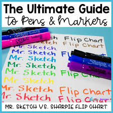 Ultimate Guide To Pens And Markers Beginning Of The Year