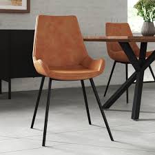 Ewald Modern Upholstered Dining Chair Dining Room Chairs Modern Comfortable Dining Chairs Leather Dining Chairs